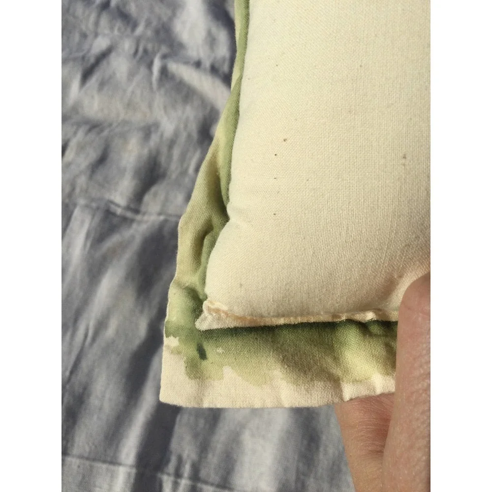 9” rosemary pillow herb farmhouse linen‎ country greenery rustic small